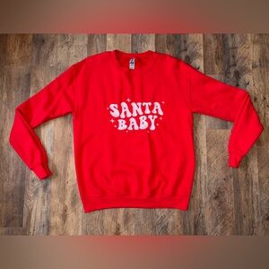 Santa Baby crewneck sweatshirt